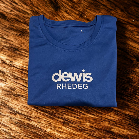 Dewis Rhedeg Short Sleeve Sports T-shirt